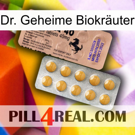 Dr. Geheime Biokräuter 41